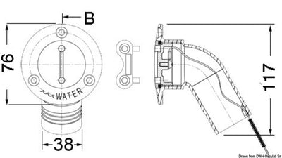Upotettava kansilevy