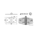 Hinges 2 mm thickness