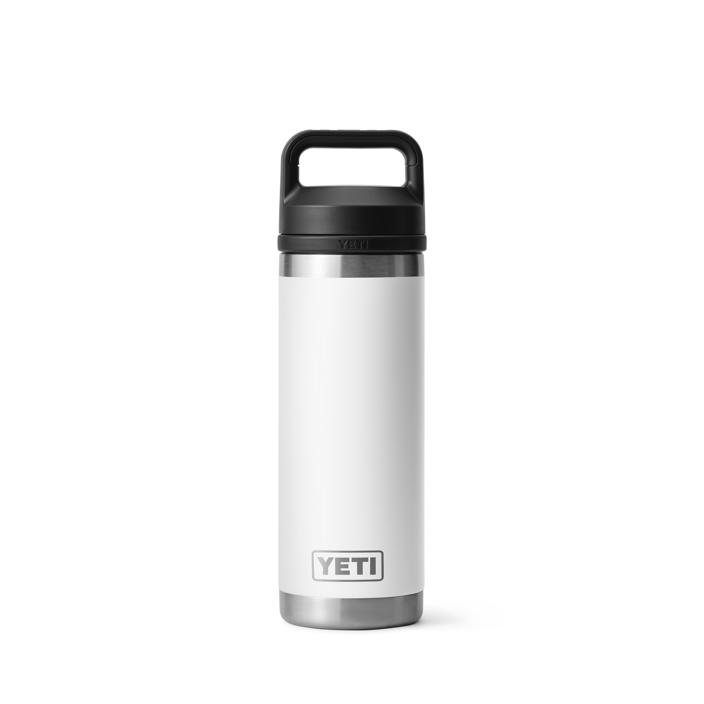 YETI Rambler 18 oz Bottle Chug White front view primary a