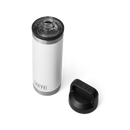 YETI Rambler 18 oz Bottle Chug White open