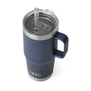 YETI Rambler 25 oz Straw Mug 2.0 Navy front view primary b