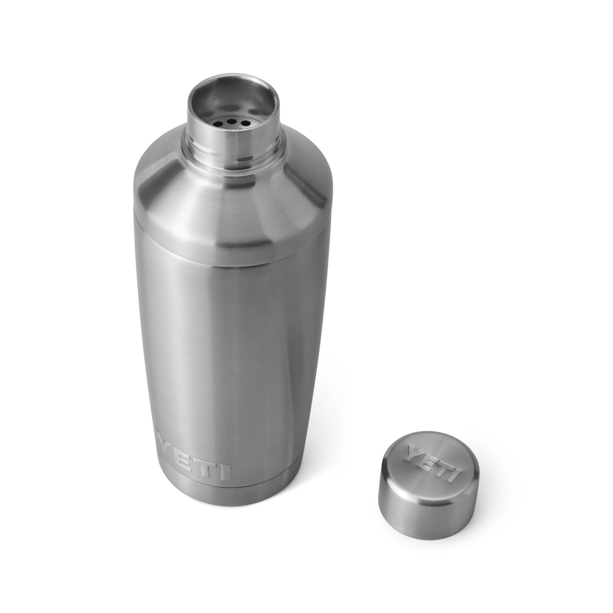 YETI Rambler 20 oz Cocktail Shaker Stainless three-quarter view