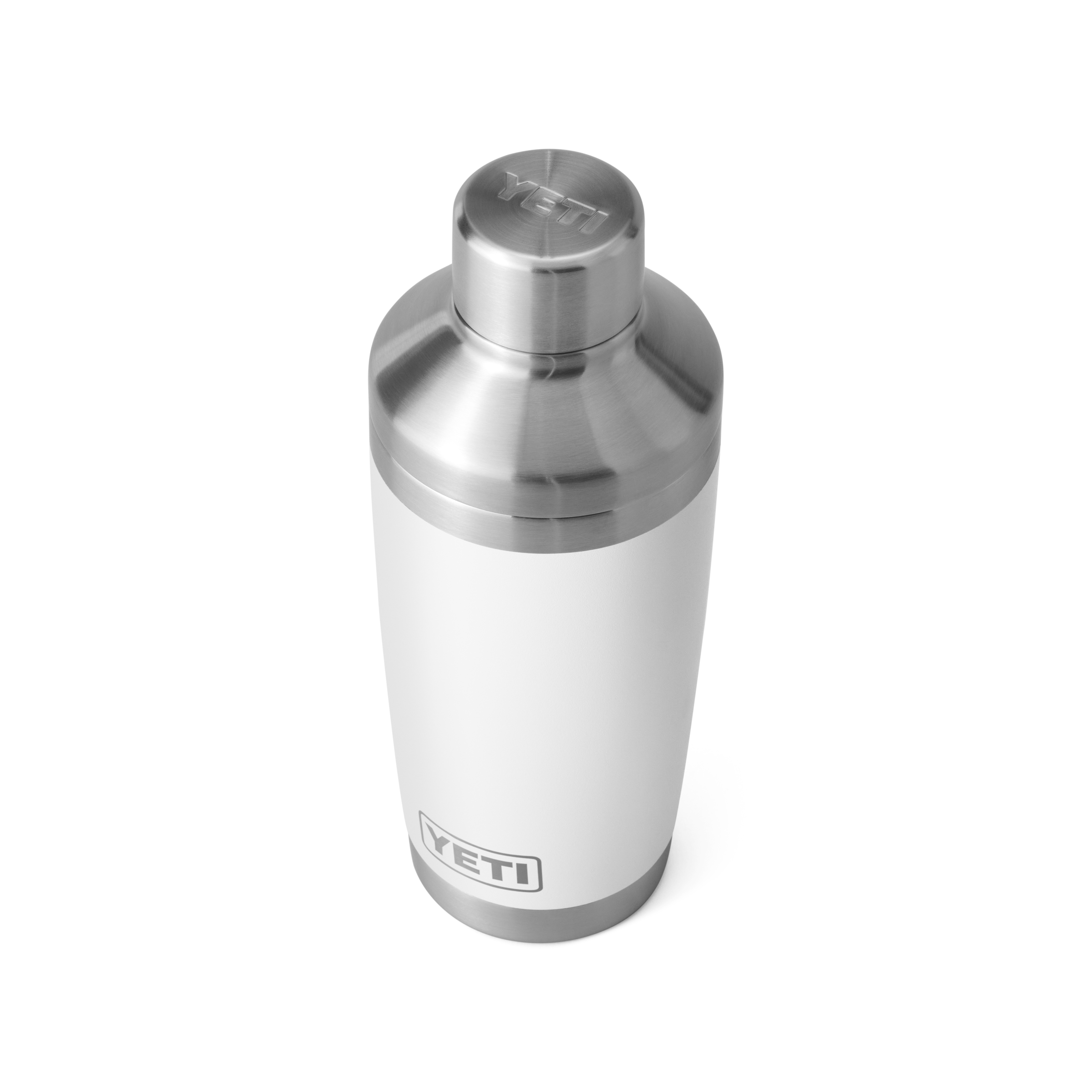 YETI Rambler 20 oz Cocktail Shaker White three-quarter view