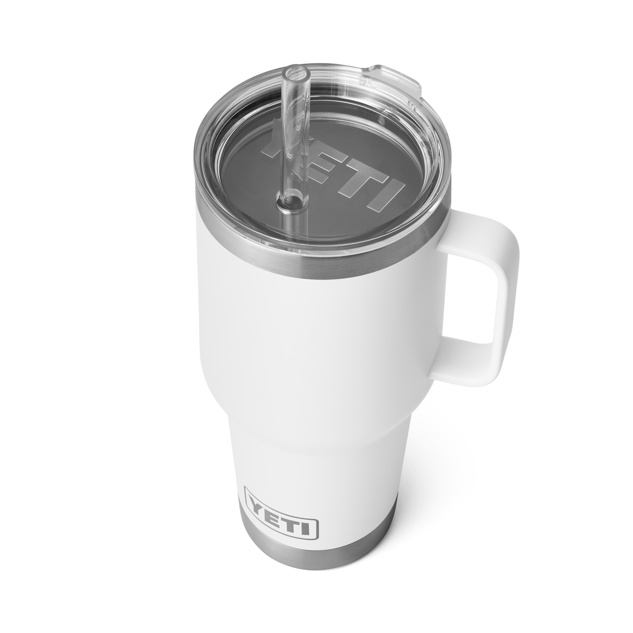 YETI Rambler 35 oz Straw Mug 2.0 White front view primary b