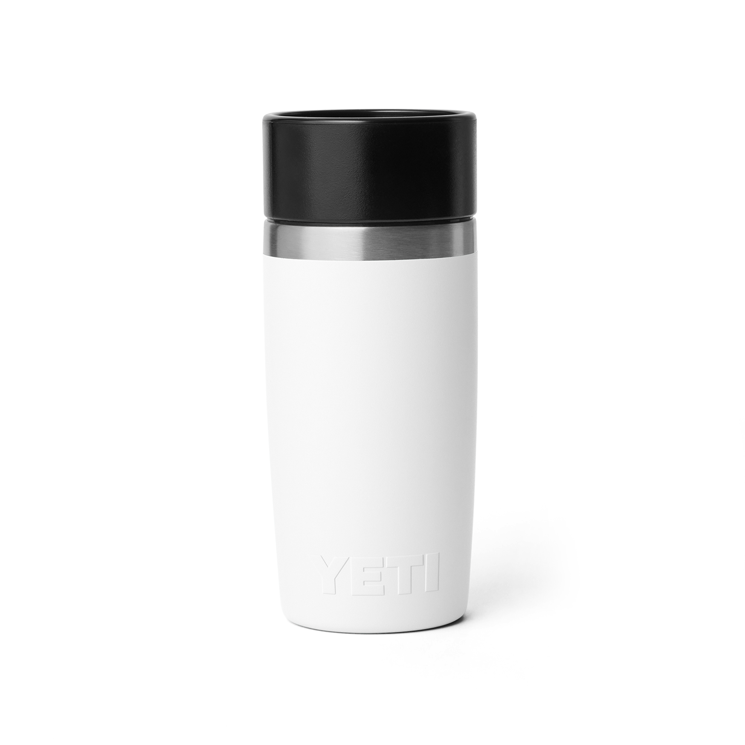 YETI Rambler 12 oz Travel Bottle White back view