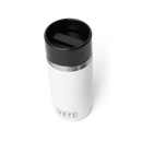 YETI Rambler 12 oz Travel Bottle White three-quarter view