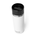 YETI Rambler 16 oz Travel Bottle White three-quarter view