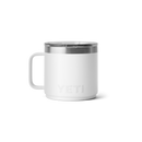 YETI Rambler 14 oz CL Mug MS White back view