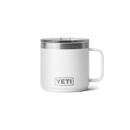 YETI Rambler 14 oz CL Mug MS White front view