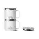 YETI Rambler 14 oz CL Mug MS White front view stacked