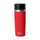 YETI Rambler 16 oz Travel Bottle Rescue Red front view