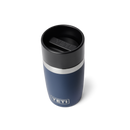 YETI Rambler 8 oz Travel Bottle Navy three-quarter view