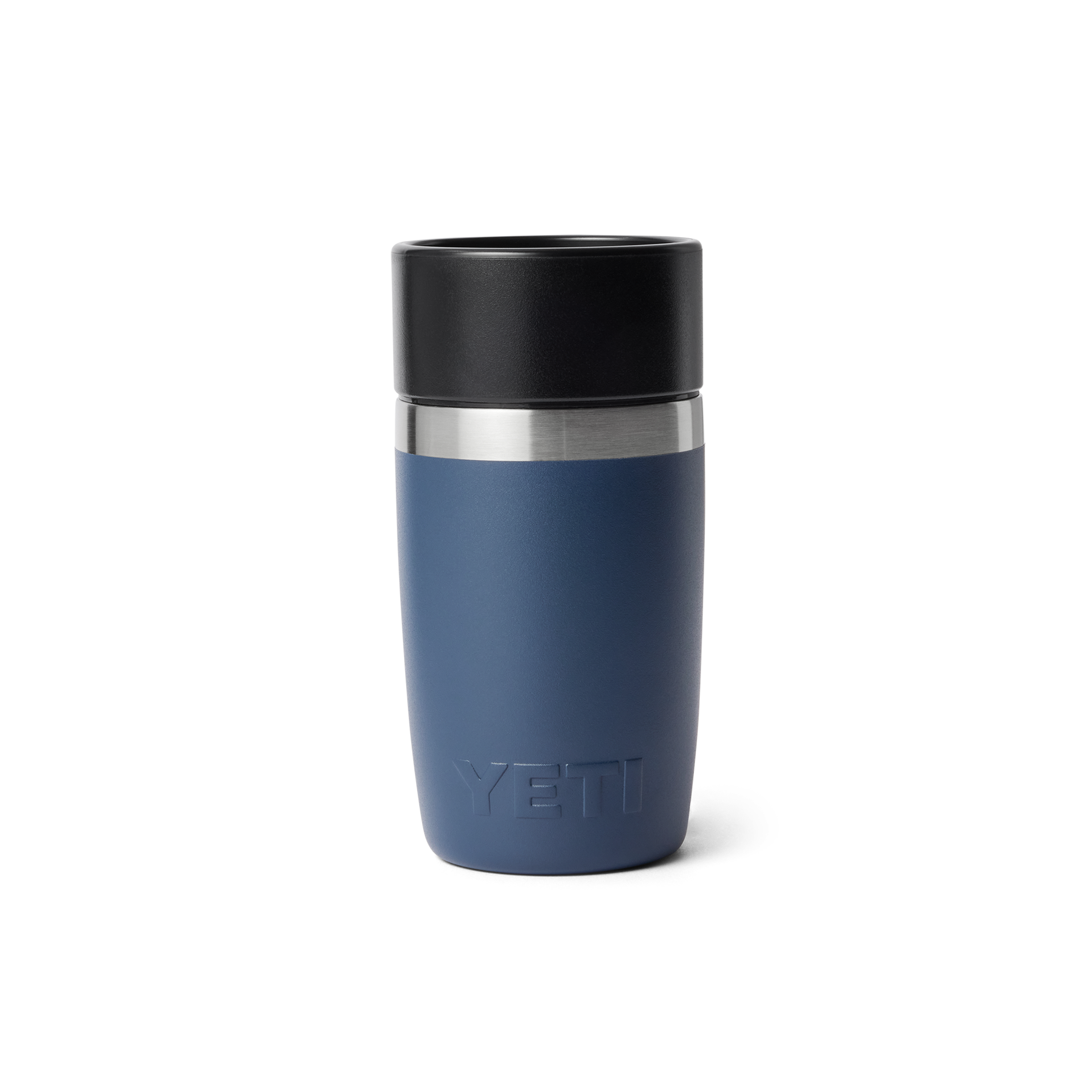 YETI Rambler 8 oz Travel Bottle Navy back view