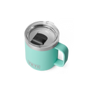 YETI Rambler 10 oz CL Mug MS Seafoam three-quarter view