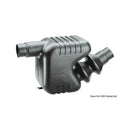 Exhaust muffler for water-cooled engines