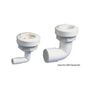 90° outlet for flexible water tank