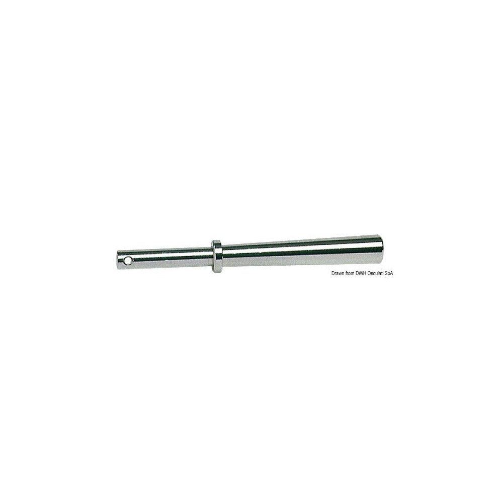 Chromed brass rowlock, suitable for small fishing 