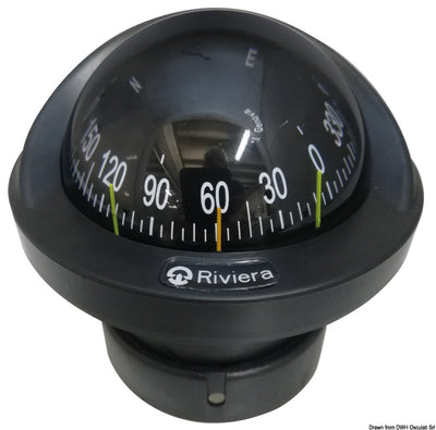 Recessed compasses RIVIERA Artica Slim 2” 3/4