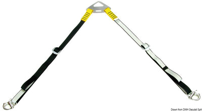 Polyesteristä valmistettu kumiveneen nostojärjestelmä