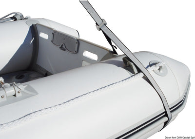 Polyesteristä valmistettu kumiveneen nostojärjestelmä