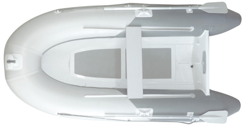 V hull dinghy made of aluminium