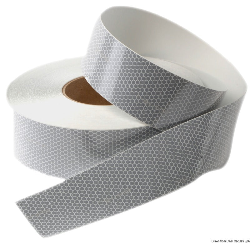 Type-approved reflective tape. 2-m roll