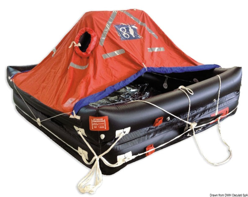 Deep-Sea Compact professional self-inflatable liferaft - Solas MED