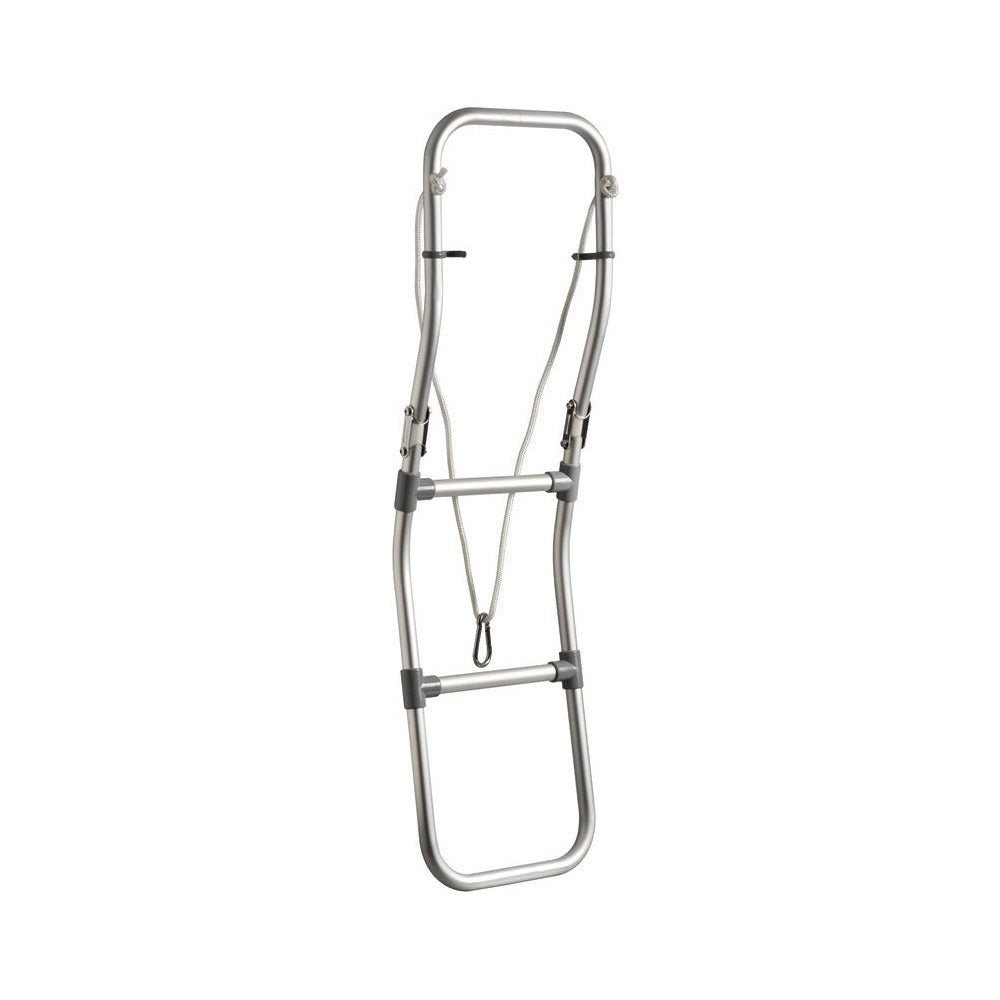 Rubber dinghy ladder