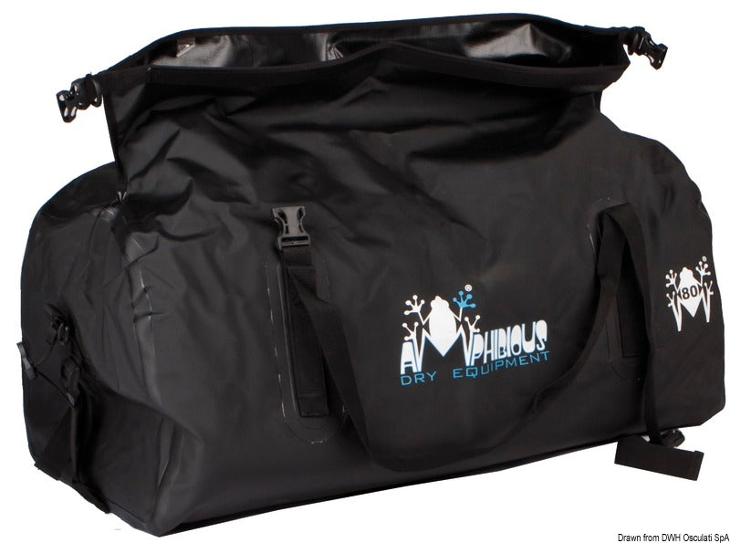 AMPHIBIOUS Cargo watertight bag that turns into a backpack