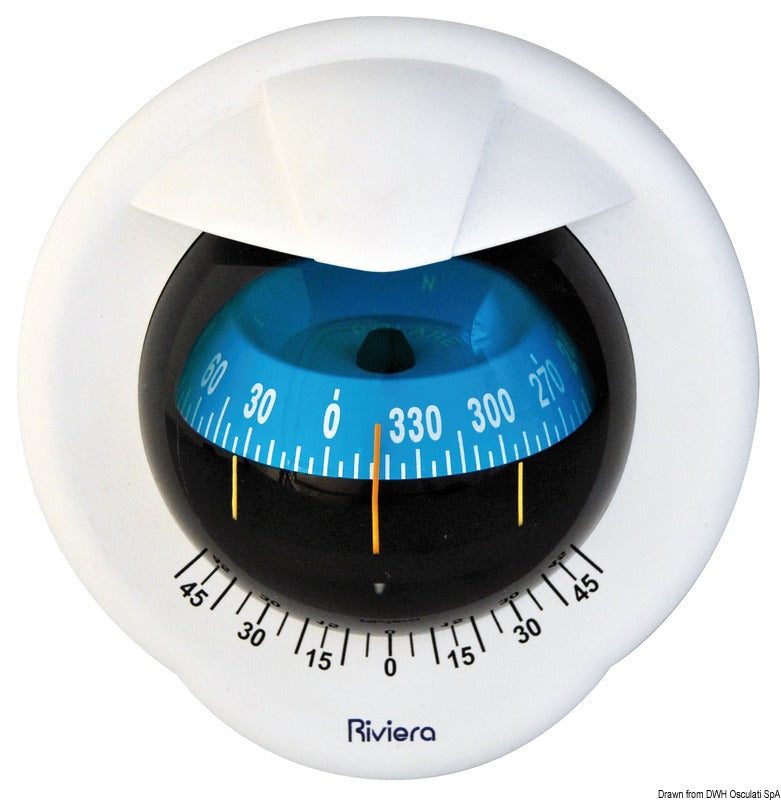 RIVIERA 3" and 4" Polare wall compass