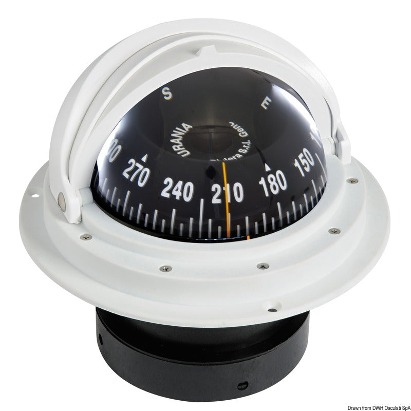 RIVIERA 4" recess fit compass + telescopic enveloping opening