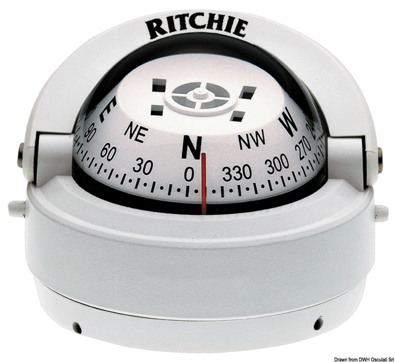 RITCHIE Explorer 2'' 3/4 (70 mm) compasses with compensators and night lighting