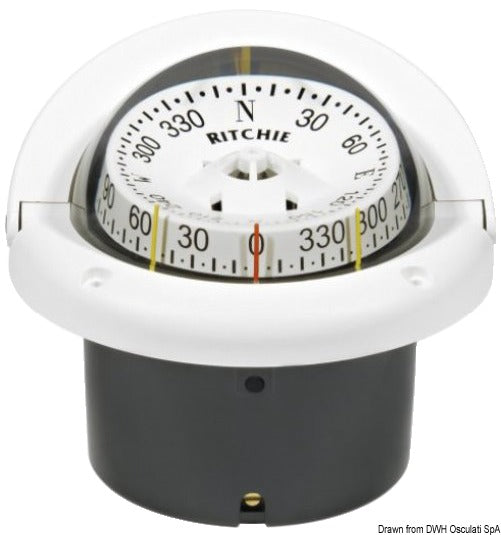 RITCHIE Helmsman 3'' 3/4 (94 mm) compasses with compensators and night lighting