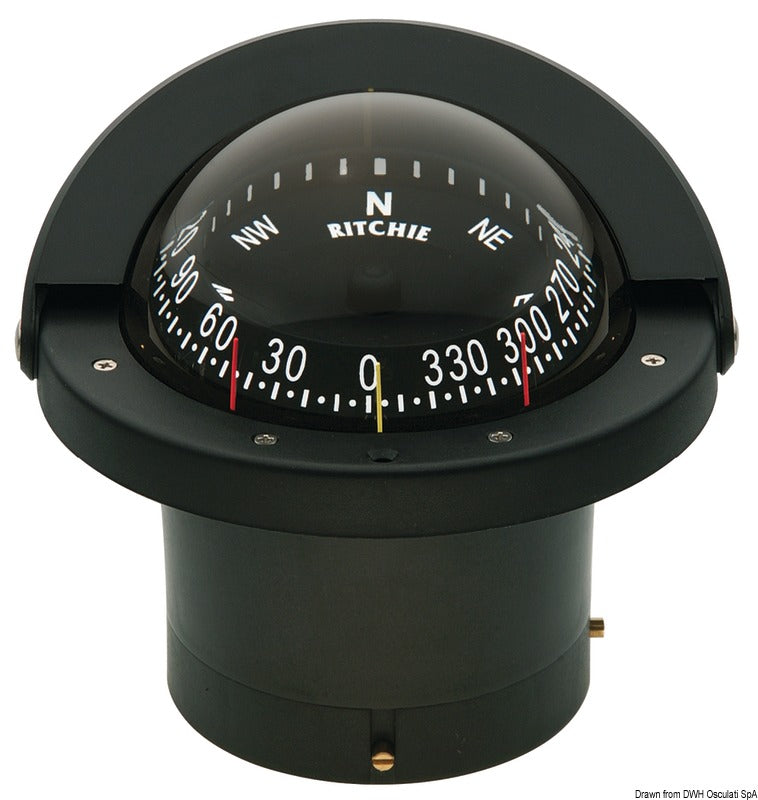 RITCHIE Navigator 4'' 1/2 (114 mm) compasses with compensators and night lighting