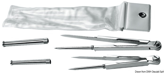 Genuine German WEREIN plotting dividers