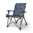 YETI Trailhead Camp Chair Navy three-quarter view