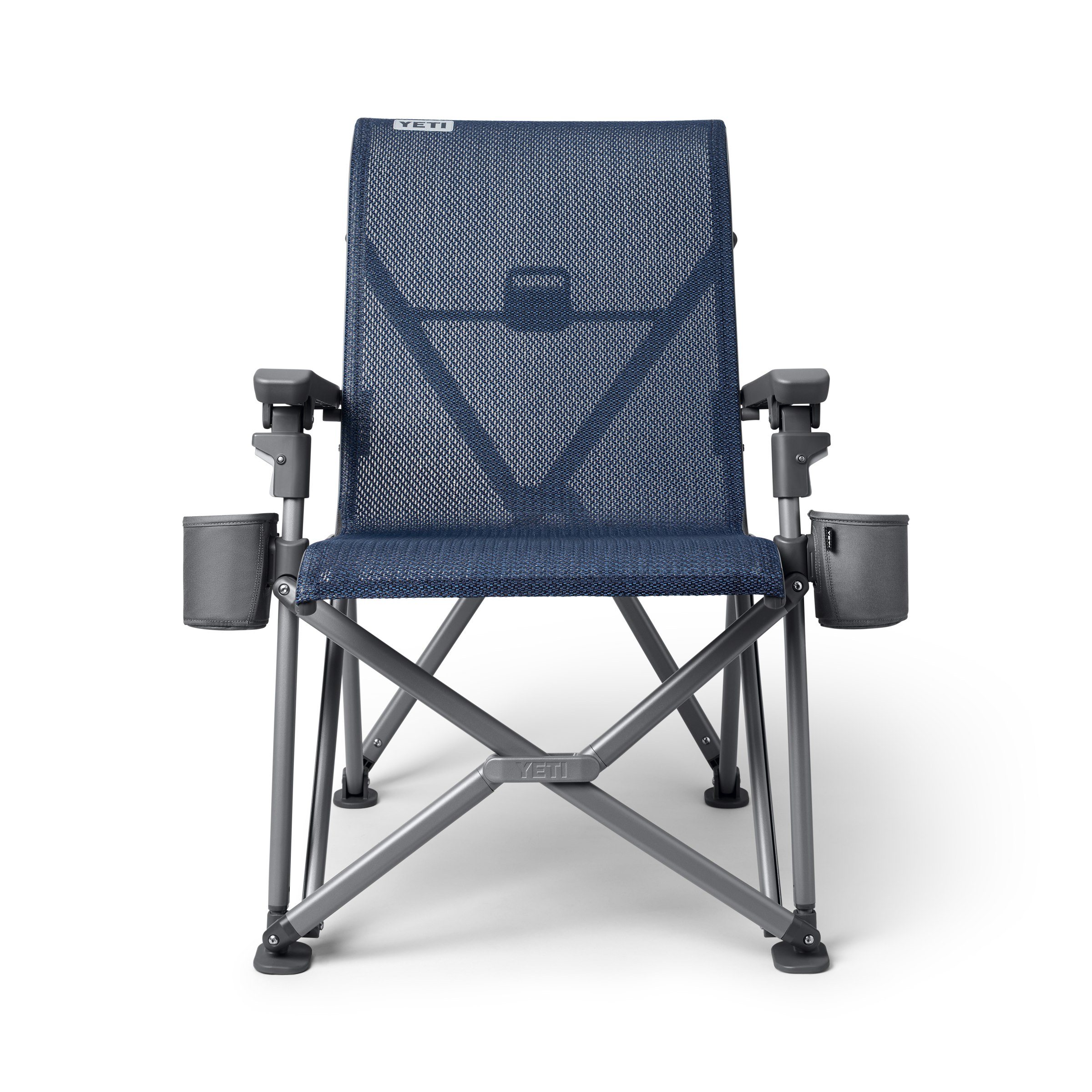 YETI Trailhead Camp Chair Navy front view