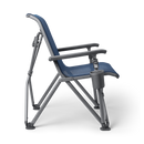 YETI Trailhead Camp Chair Navy side view