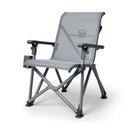 YETI Trailhead Camp Chair Charcoal three-quarter view
