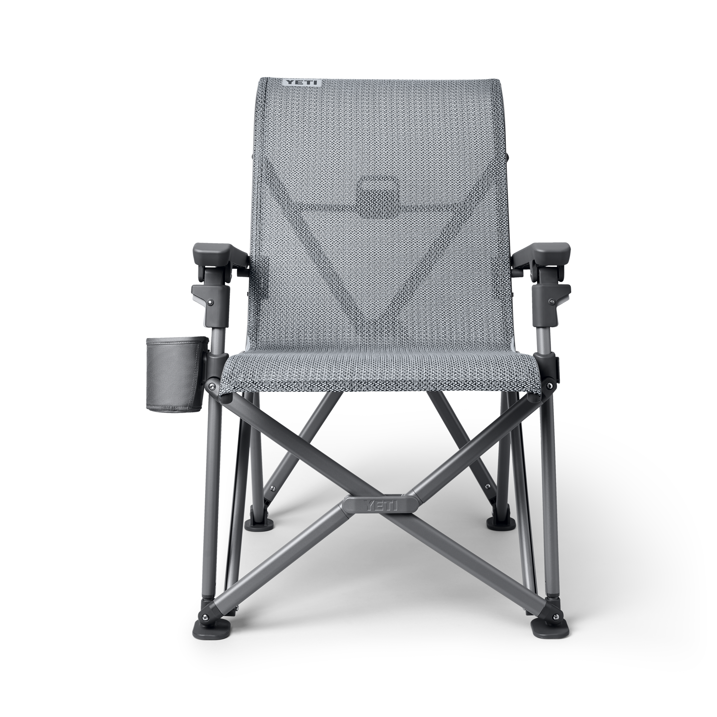 YETI Trailhead Camp Chair Charcoal front view