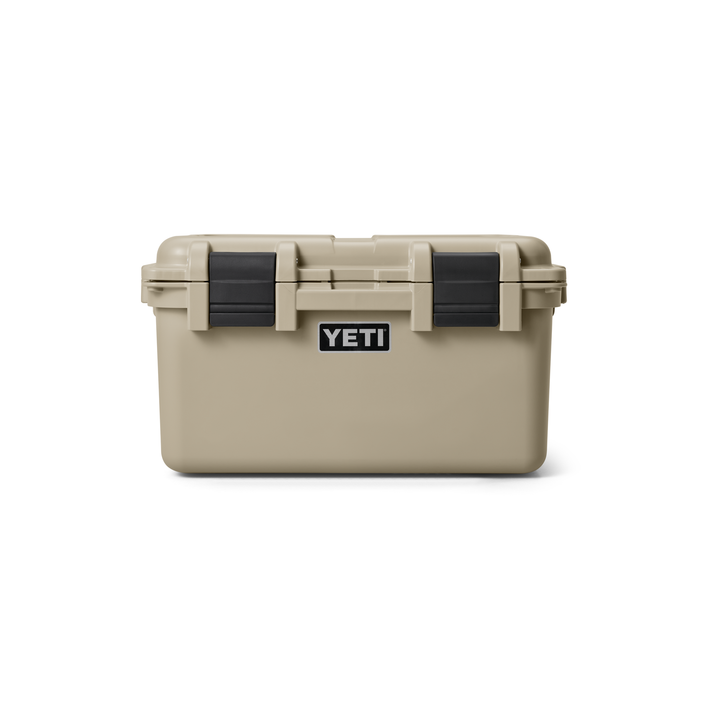 YETI LoadOut GoBox 30 2.0 Tan front view primary b