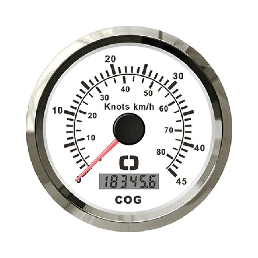 GPS speedometer/mile counter without transducer