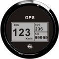 Speedometer compass mile counter GPS black/black