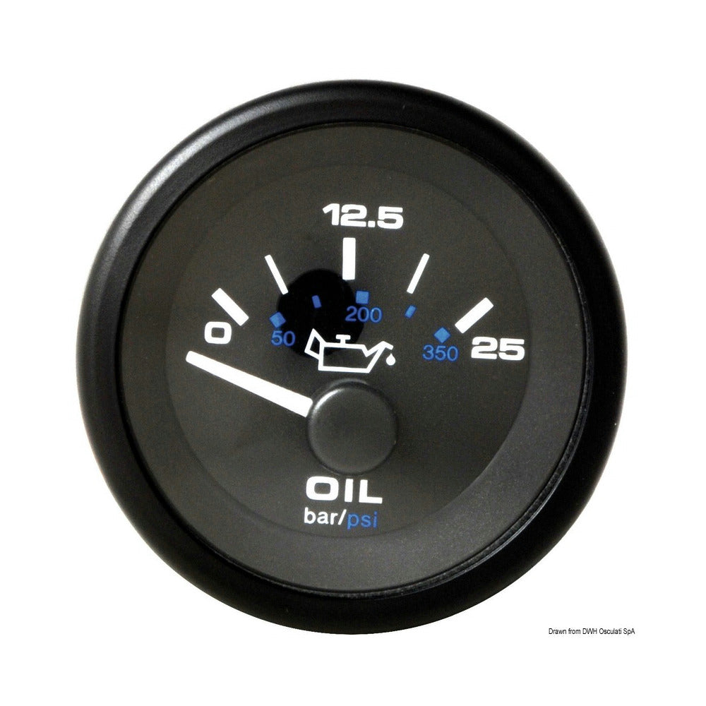 Öljynpainemittari 0–400 psi