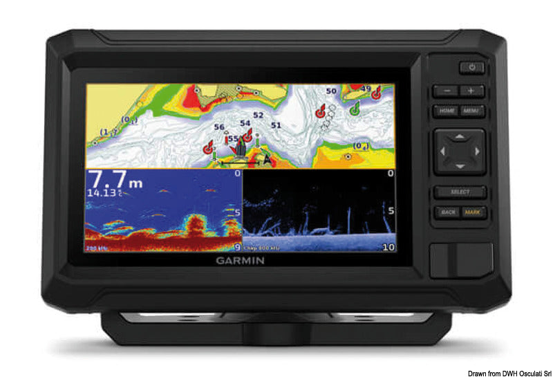 GARMIN echoMAP UHD2 kartplotter — 5" / 6" / 7" / 9" (cv eller SV)