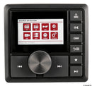 Radio for instrument panel with remote control and DAB antenna