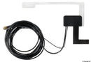 Radio for instrument panel with remote control and DAB antenna