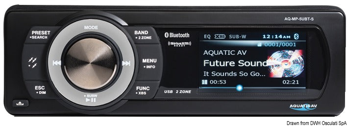 AQ-MP-5UBT-S vattentät tuner AQUATIC AV