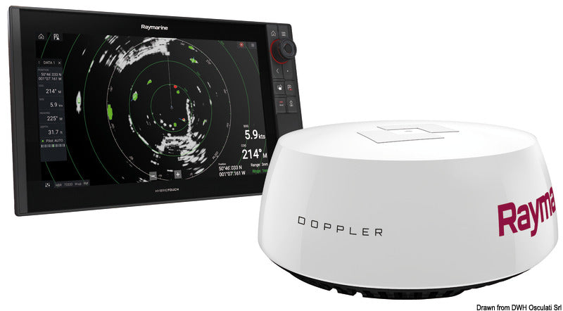 RAYMARINE QUANTUM Doppler solid-state radarantenn