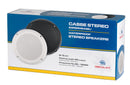 Pair of two-way stereo speakers, Slim version, depth 23 mm